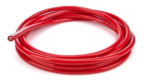 Battery Cable - 6 Gauge - 10 ft - Copper - Red - Each