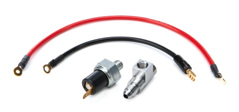 Warning Light Sender Kit - Water Pressure - 4 psi - 1/8 in NPT Male - Sender / Wiring - Kit