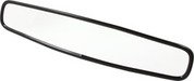 Mirror - Rear View - Wide Angle - 17 in Wide x 2.5 in Tall - Plastic - Black - Each