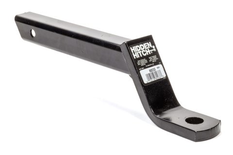 Ball Mount Hitch - 1 in Hitch - 16 in Long - 4 in Drop - 6000 lb Capacity - Steel - Black Powder Coat - Each