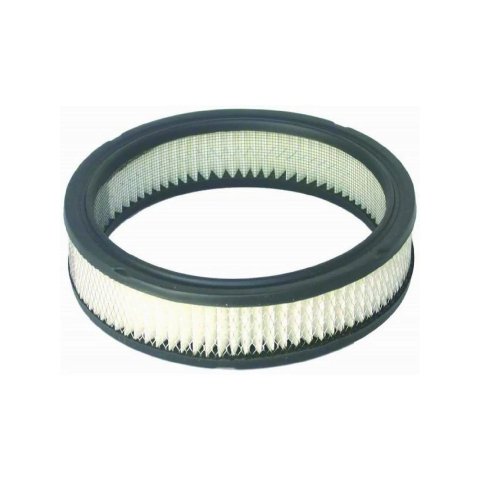 Air Filter Element - Round - 10 in Diameter - 2 in Tall - Wire Mesh Included - Paper - White - Universal - Each