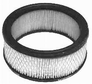Air Filter Element - Round - 6.375 in Diameter - 2.5 in Tall - Wire Mesh Included - Paper - White - Universal - Each