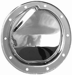 Differential Cover - Steel - Chrome - 8.5 in - GM 10-Bolt - Each