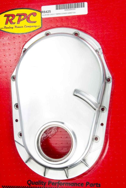Timing Cover - 1-Piece - Aluminum - Polished - Gen V - Big Block Chevy - Each