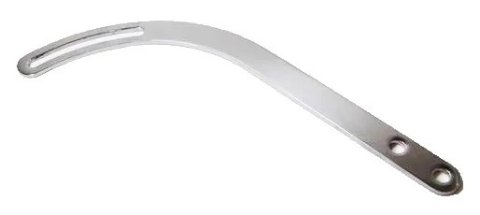 Alternator Bracket - Driver / Passenger Side - Mid Mount - Head Mount - Steel - Chrome - Chevy V8 - Each