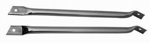 Radiator Support Bar - Steel - Chrome - GM F-Body 1967-69 - Pair