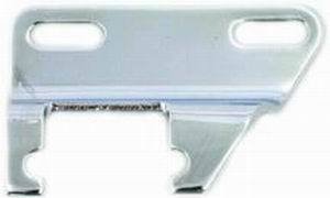Alternator Bracket - Driver Side - Low Mount - Header Mount - Steel - Chrome - Short Water Pump - Small Block Chevy - Each