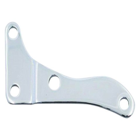 Alternator Bracket - O.E. Style - Passenger Side - Lower - Steel - Chrome - Long Water Pump - Small Block Chevy - Each
