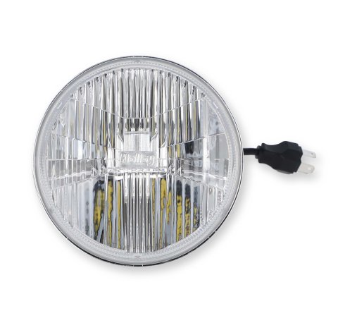 Headlight - Sealed Beam - 5.75 in OD - LED - Classic White Lens - Each