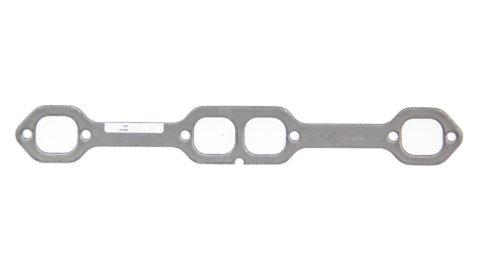 Exhaust Header / Manifold Gasket - 1.750 x 1.580 in Square Port - Steel Core Graphite - Small Block Chevy - Each