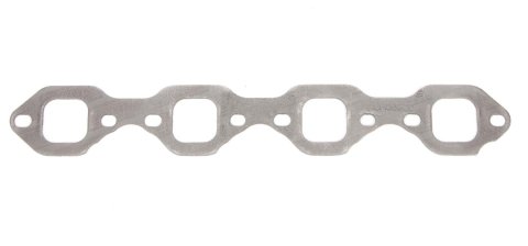 Exhaust Header / Manifold Gasket - 1.510 x 1.500 in Square Port - Steel Core Graphite - Small Block Ford - Each