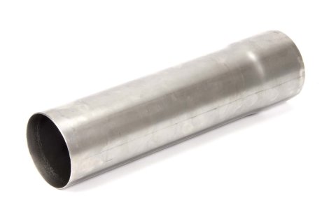Exhaust Pipe Extension - Straight - 3 in Diameter - 12 in Long - 1 End Expanded - Steel - Natural - Each