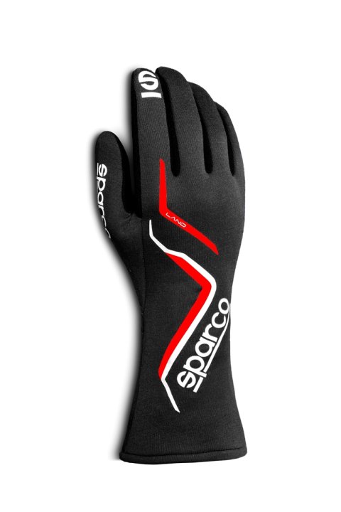 Driving Gloves - Land - SFI 3.3/5 - FIA Approved - Single Layer - Aramid - Black - 2X-Large - Pair