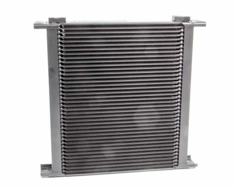 Fluid Cooler - ProLine STD 6 Series - 12.99 x 12.55 x 1.97 in - Plate Type - 22 mm x 1.50 Female Inlet / Outlet - Aluminum - Black Paint - Universal - Each