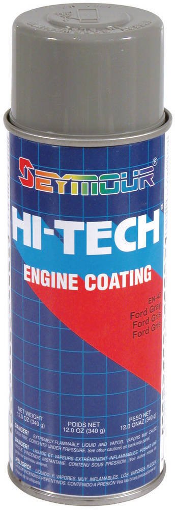 Paint - HI TECH ENGINE - High Temperature - Alkyd Enamel - Ford Gray - 16 oz Aerosol - Each