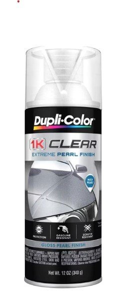 Paint - 1K Clear - Gloss Pearl Clear - 12 oz Aerosol - Each