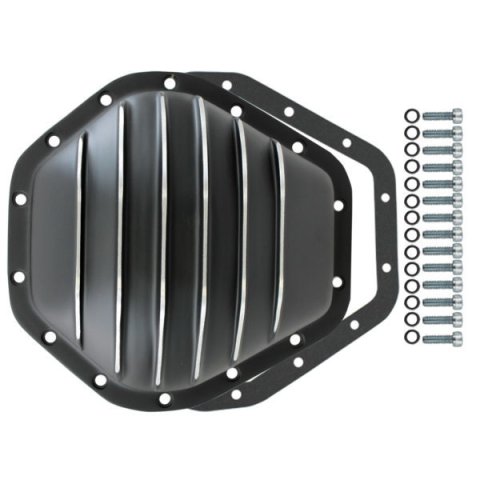 Differential Cover - Aluminum - Black Anodized - 10.5 in - GM 14 Bolt - Each