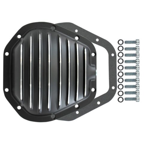 Differential Cover - Gasket / Hardware Included - Aluminum - Black Paint - Dana 60 - Each