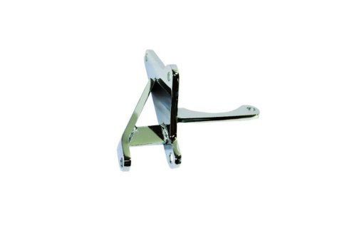 Alternator Bracket - Driver Side - Low Mount - Block Mount - Steel - Chrome - Short Water Pump - Big Block Chevy - Kit