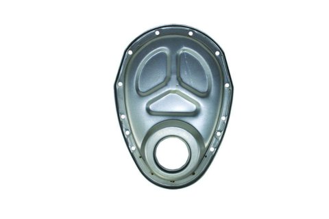 Timing Cover - 1-Piece - Steel - Natural - Small Block Chevy - Each