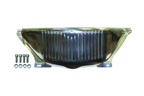 Transmission Dust Cover - Hardware Included - Aluminum - Polished - TH350 - Each