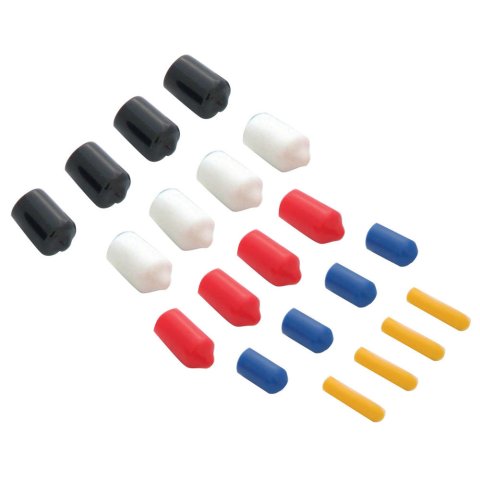 Vacuum Line Cap - Assorted Sizes - Rubber - Assorted Colors - Kit