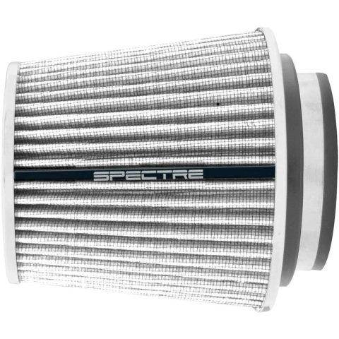 Air Filter Element - Clamp-On - Conical - 6 in Base - 4.75 in Top Diameter - 6.719 in Tall - 3 to 4 in Flange - Reusable Cotton - Universal - Each