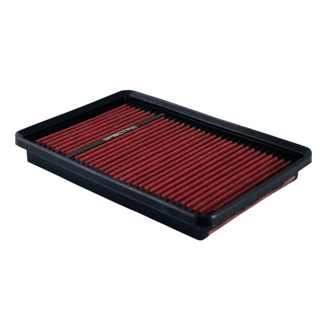 Air Filter Element - HPR - Panel - 9 x 8.5 in - 1.313 in Tall - Reusable Cotton - Red - Dodge 2000-09 - Each