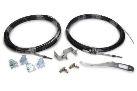 Drag Parachute Release Cable - 15 ft Long - Bracket / Hardware / Handle Included - Kit
