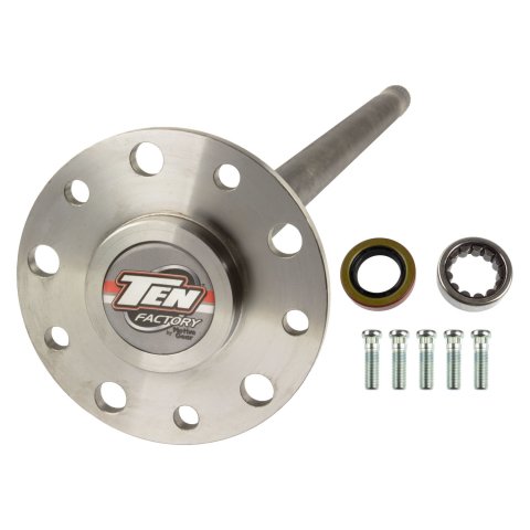 Axle Shaft - Performance Rear Axle Kit - 30.063 in Long - 28 Spline Carrier - 5 x 4.75 in Bolt Pattern - Steel - Natural - GM 8.2 / 8.5 in - GM A-Body / F-Body 1968-72 - Kit