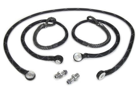 Axle Tether - Complete - 2 Wrap Style - 1 King Pin to King Pin - Hardware Included - 50 in Axle - Kit