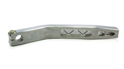 Torsion Arm - Rear - Passenger Side - 13.25 in Long - 5 in Offset - Hardware Included - Aluminum - Clear Anodized - Sprint Car - Each