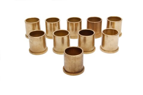 Torsion Bar Bushing - 1-1/8 in ID - Bronze - Natural - 0.095 in Thick - Sprint Car - Set of 10