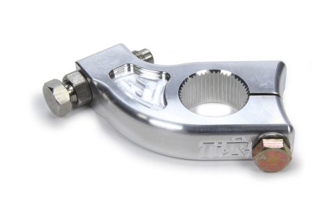 Torsion Arm Stop - 1.75-48 in Spline - Hardware Included - Aluminum - Clear Anodized - Sprint Car - Each