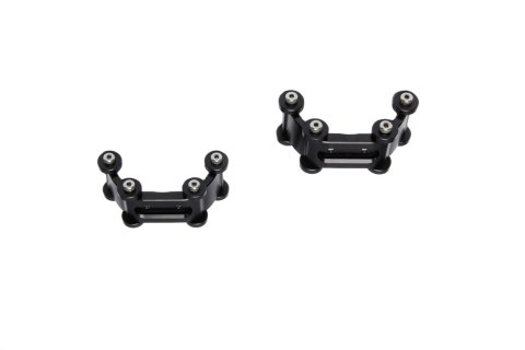 Setup Block Roller - Aluminum - Black Powder Coat - Ti22 Setup Blocks - Pair