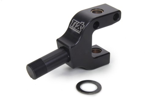 Spindle - Grease Fittings / Nut / Spacers Included - Passenger Side - Aluminum - Black Anodized - Micro / Mini - Kit