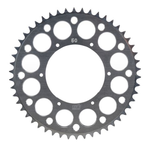 Axle Sprocket - 50 Tooth - 5.25 in Bolt Pattern - Aluminum - Natural - Micro Sprint - Each
