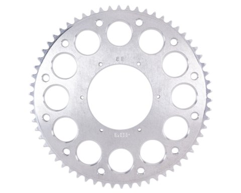 Axle Sprocket - 62 Tooth - 5.25 in Bolt Pattern - Aluminum - Natural - Micro Sprint - Each