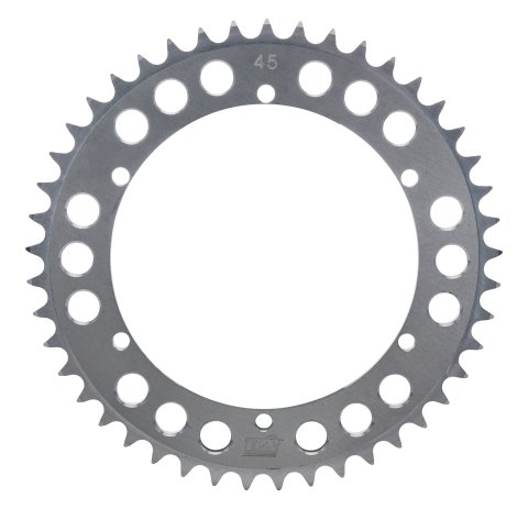 Axle Sprocket - 45 Tooth - 6.43 in Bolt Pattern - Aluminum - Natural - Micro Sprint - Each