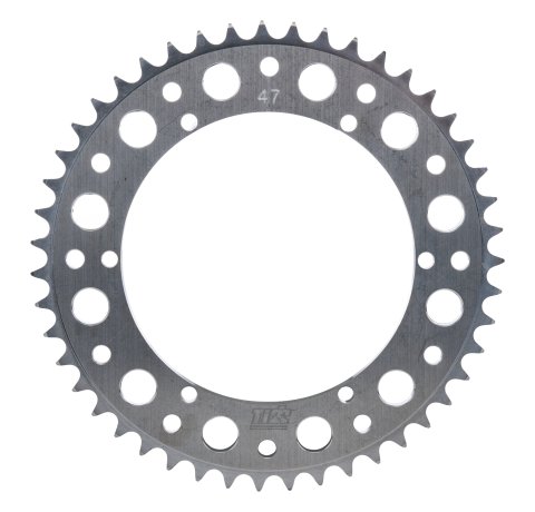 Axle Sprocket - 47 Tooth - 6.43 in Bolt Pattern - Aluminum - Natural - Micro Sprint - Each