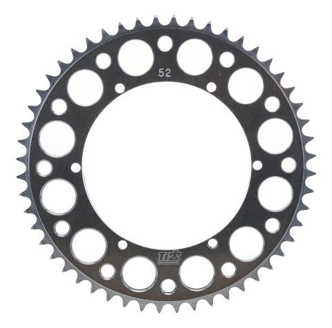 Axle Sprocket - 52 Tooth - 6.43 in Bolt Pattern - Aluminum - Natural - Micro Sprint - Each