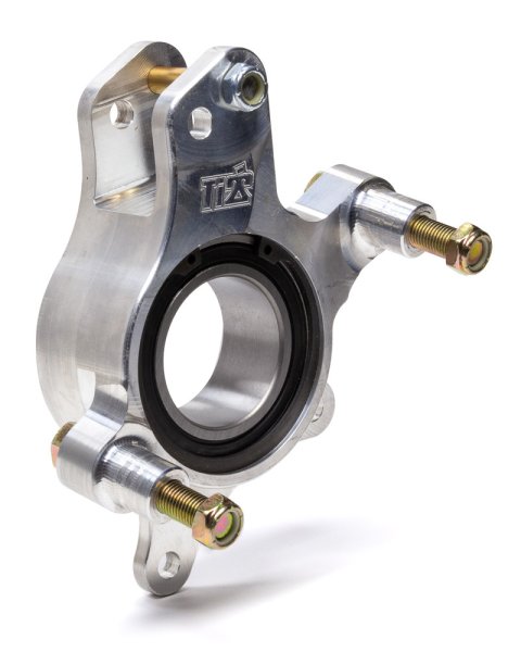 Birdcage - Passenger Side - 1.975 in ID Bearing - Single Bearing - Panhard - 5-1/4 in Bolt Hole Center to Center - Bearing / Bolts / Snap Ring - Aluminum - Polished - Micro / Mini - Kit