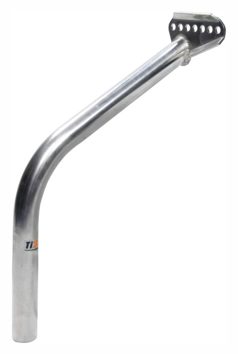 Wing Post - Front - Driver Side - Chassis to Side Board - Adjustable - 12 in Long - 1 in OD - Chromoly - Chrome - Sprint Car - Each