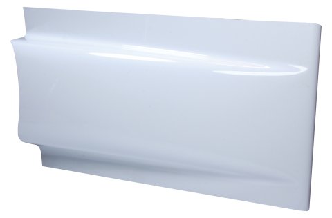 Radius Rod Cover - Passenger Side - Fiberglass - White - Ti22 Sprint Car - Each