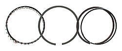 Piston Rings - Claimer - Gapless 2nd Ring - 4.030 in Bore - Drop In - 1/16 x 1/16 x 3/16 in Thick - Low Tension - Ductile Iron - Moly - 8-Cylinder - Kit
