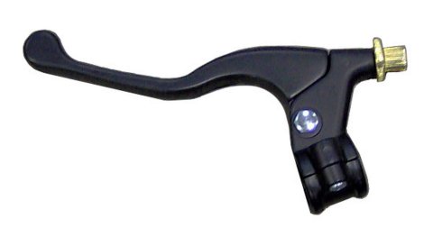 Clutch Lever - Clamp-On - 7/8 in OD Tube Chassis Mount - Aluminum - Black Powder Coat - Triple X Micro / Mini - Kit