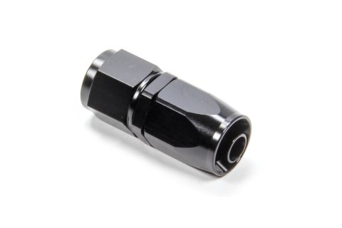 Fitting - Hose End - Straight - 6 AN Hose to 6 AN Female - Aluminum - Black Anodized - Each