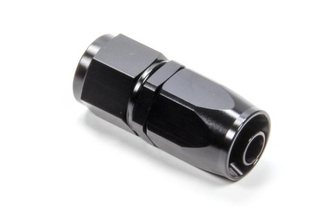 Fitting - Hose End - Straight - 8 AN Hose to 8 AN Female - Aluminum - Black Anodized - Each