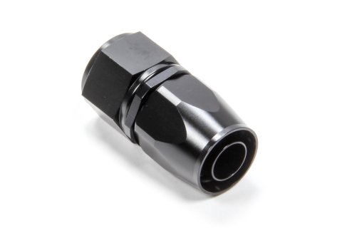 Fitting - Hose End - Straight - 12 AN Hose to 12 AN Female - Aluminum - Black Anodized - Each
