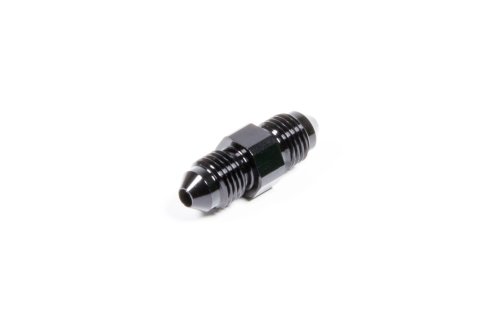 Fitting - Adapter - Straight - 3 AN Male to 3 AN Male - Aluminum - Black Anodized - Each